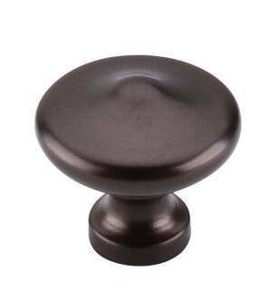 Top Knobs M1227 Dakota 1 3/8" Zinc Alloy Mushroom Shaped Peak Cabinet Knob in Oil Rubbed Bronze