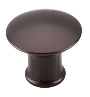 Top Knobs M913 Edwardian 1 1/4" Zinc Alloy Mushroom Shaped Lund Cabinet Knob in Oil Rubbed Bronze
