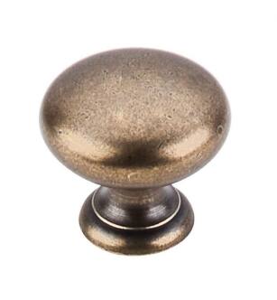 Top Knobs M287 Somerset II 1 1/4" Brass Mushroom Shaped Cabinet Knob in German Bronze