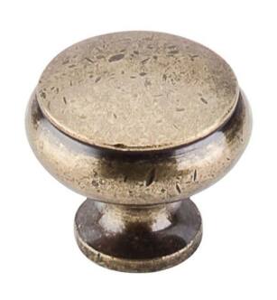 Top Knobs M208 Tuscany 1 1/4" Brass Mushroom Shaped Cumberland Cabinet Knob in German Bronze