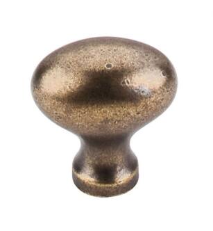 Top Knobs M204 Somerset II 1 1/4" Brass Egg Shaped Cabinet Knob in German Bronze