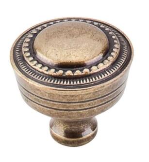 Top Knobs M200 Tuscany 1 1/4" Brass Mushroom Shaped Contessa Cabinet Knob in German Bronze