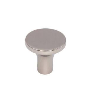 Top Knobs TK912PN Lynwood 1 1/8" Zinc Alloy Mushroom Shaped Marion Cabinet Knob in Polished Nickel