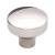 Top Knobs TK902PN Lynwood 1 1/2" Zinc Alloy Mushroom Shaped Kinney Cabinet Knob in Polished Nickel