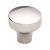 Top Knobs TK901PN Lynwood 1 1/4" Zinc Alloy Mushroom Shaped Kinney Cabinet Knob in Polished Nickel