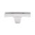 Top Knobs TK87PC Sanctuary 2 5/8" Zinc Alloy Bar Shaped Flared Cabinet Knob in Polished Chrome