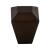 Top Knobs TK811ORB Serene 1" Zinc Alloy Square Shaped Juliet Cabinet Knob in Oil Rubbed Bronze