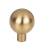 Top Knobs TK762HB Barrington 1 1/8" Zinc Alloy Round Shaped Brookline Cabinet Knob in Honey Bronze