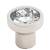 Top Knobs TK735PN Barrington 7/8" Zinc Alloy Round Shaped Wentworth Crystal Cabinet Knob in Polished Nickel Base