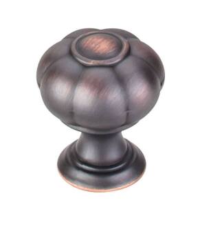 Top Knobs TK691UM Devon 1 1/2" Zinc Alloy Round Shaped Allington Cabinet Knob in Umbrio