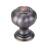 Top Knobs TK690UM Devon 1 1/4" Zinc Alloy Round Shaped Allington Cabinet Knob in Umbrio