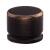 Top Knobs TK61TB Sanctuary 1 3/8" Zinc Alloy Oval Shaped Cabinet Knob in Tuscan Bronze