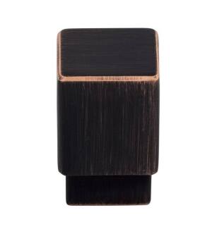 Top Knobs TK31TB Sanctuary 3/4" Zinc Alloy Square Shaped Tapered Cabinet Knob in Tuscan Bronze
