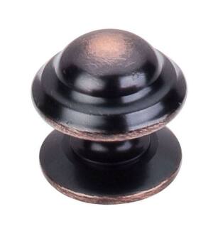 Top Knobs M1613 Britannia 1 3/8" Brass Mushroom Shaped Empress Cabinet Knob in Tuscan Bronze