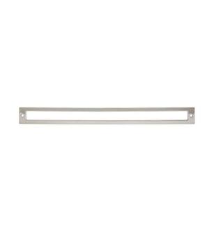Top Knobs TK929PN Lynwood 12 1/2" Zinc Alloy Hollin Cabinet Pull Backplate in Polished Nickel