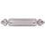 Top Knobs M2130 Tuscany 4 7/8" Zinc Alloy Dover Cabinet Pull Backplate in Brushed Satin Nickel