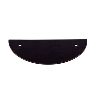 Top Knobs TK54TB Sanctuary 5" Steel Half Circle Cabinet Pull Backplate in Tuscan Bronze