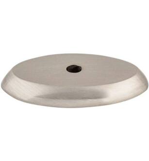 Top Knobs M2010 Aspen II 2 1/2" Cast Bronze Rectangle Cabinet Knob Backplate in Polished Nickel