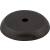 Top Knobs M1462 Aspen 1 1/4" Cast Bronze Round Cabinet Knob Backplate in Medium Bronze