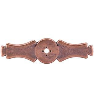 Top Knobs M224 Tuscany 3 5/8" Zinc Alloy Celtic Cabinet Knob Backplate in Old English Copper
