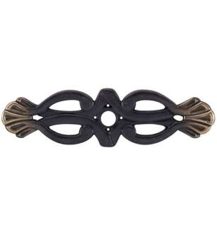 Top Knobs M181 Tuscany 3 1/4" Zinc Alloy Newton Ring Backplate in Dark Antique Brass