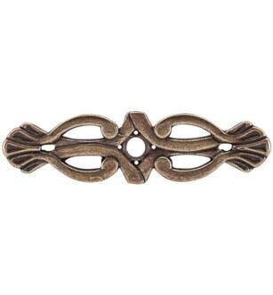 Top Knobs M180 Tuscany 3 1/4" Zinc Alloy Newton Ring Backplate in German Bronze