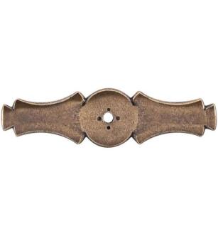 Top Knobs M170 Tuscany 3 5/8" Zinc Alloy Celtic Cabinet Knob Backplate in German Bronze