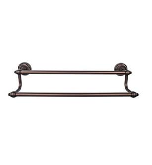 Top Knobs TUSC11ORB Tuscany Bath 32 1/2" Wall Mount Single Towel Bar in Oil Rubbed Bronze