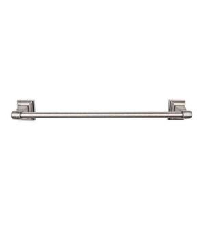 Top Knobs STK8AP Stratton Bath 26" Wall Mount Single Towel Bar in Antique Pewter