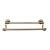 Top Knobs ED11GBZD Edwardian Bath 32 1/2" Wall Mount Rope Backplate Double Towel Bar in German Bronze