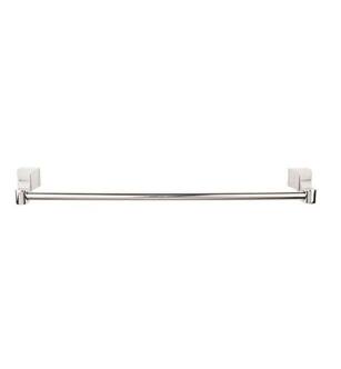 Top Knobs AQ10PN Aqua Bath 31 1/4" Wall Mount Single Towel Bar in Polished Nickel