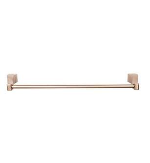 Top Knobs AQ10BB Aqua Bath 31 1/4" Wall Mount Single Towel Bar in Brushed Bronze