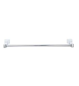 Top Knobs AQ6PC Aqua Bath 19 1/4" Wall Mount Single Towel Bar in Polished Chrome