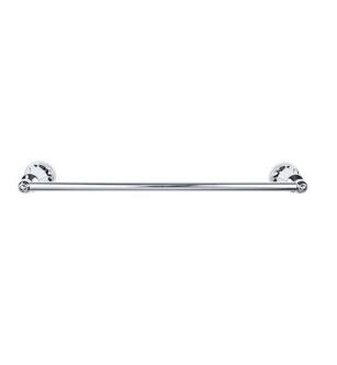 Top Knobs HUD10PC Hudson Bath 32 1/4" Wall Mount Single Towel Bar in Polished Chrome