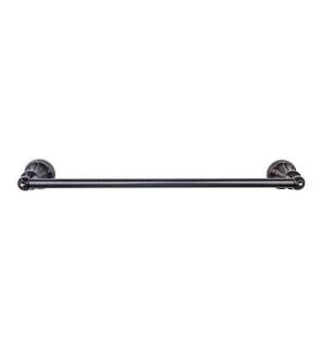 Top Knobs HUD10TB Hudson Bath 32 1/4" Wall Mount Single Towel Bar in Tuscan Bronze