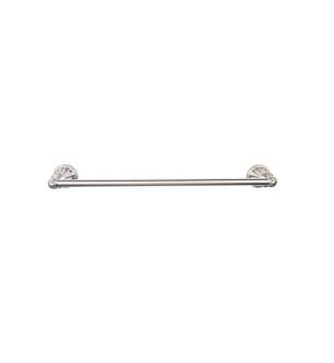 Top Knobs HUD10PN Hudson Bath 32 1/4" Wall Mount Single Towel Bar in Polished Nickel