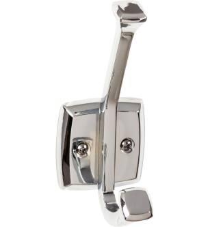 Top Knobs TK1060PC Juliet 1 3/8" Wall Mount Robe Hook in Polished Chrome