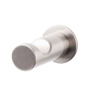 Top Knobs HOP1BSN Hopewell Bath 1 1/2" Wall Mount Single Robe Hook in Brushed Satin Nickel
