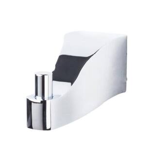 Top Knobs AQ1PC Aqua Bath 1 1/4" Wall Mount Single Robe Hook in Polished Chrome