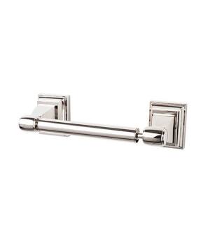 Top Knobs STK3PN Stratton Bath 8 3/4" Wall Mount Tissue Paper Holder in Polished Nickel