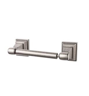 Top Knobs STK3AP Stratton Bath 8 3/4" Wall Mount Tissue Paper Holder in Antique Pewter
