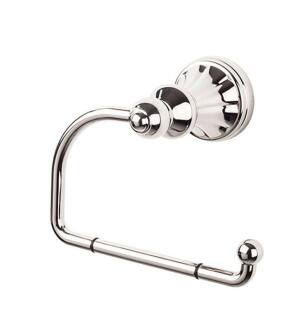 Top Knobs HUD4PN Hudson Bath 4 3/4" Wall Mount Tissue Paper Holder in Polished Nickel