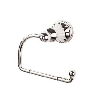 Top Knobs HUD4PC Hudson Bath 4 3/4" Wall Mount Tissue Paper Holder in Polished Chrome