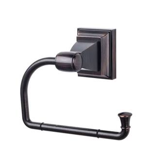 Top Knobs STK4TB Stratton Bath 4 3/4" Wall Mount Tissue Paper Holder in Tuscan Bronze