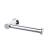 Top Knobs HOP4PC Hopewell Bath 6 3/8" Wall Mount Tissue Paper Holder in Polished Chrome