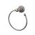 Top Knobs TUSC5PTA Tuscany Bath 8" Wall Mount Towel Ring in Antique Pewter