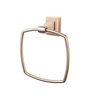 Top Knobs STK5BB Stratton Bath 8 1/8" Wall Mount Towel Ring in Brushed Bronze