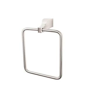 Top Knobs AQ5BSN Aqua Bath 7 1/4" Wall Mount Towel Ring in Brushed Satin Nickel