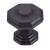 Top Knobs TK348SAB Chareau 1 1/2" Zinc Alloy Geometric Shaped Chalet Cabinet Knob in Sable