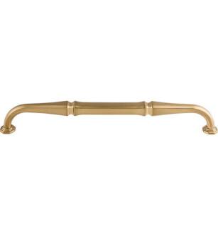 Top Knobs TK346HB Chareau 12" Center to Center Zinc Alloy Chalet Appliance Cabinet Pull in Honey Bronze